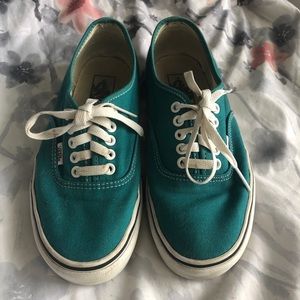 Women’s Turquoise Vans